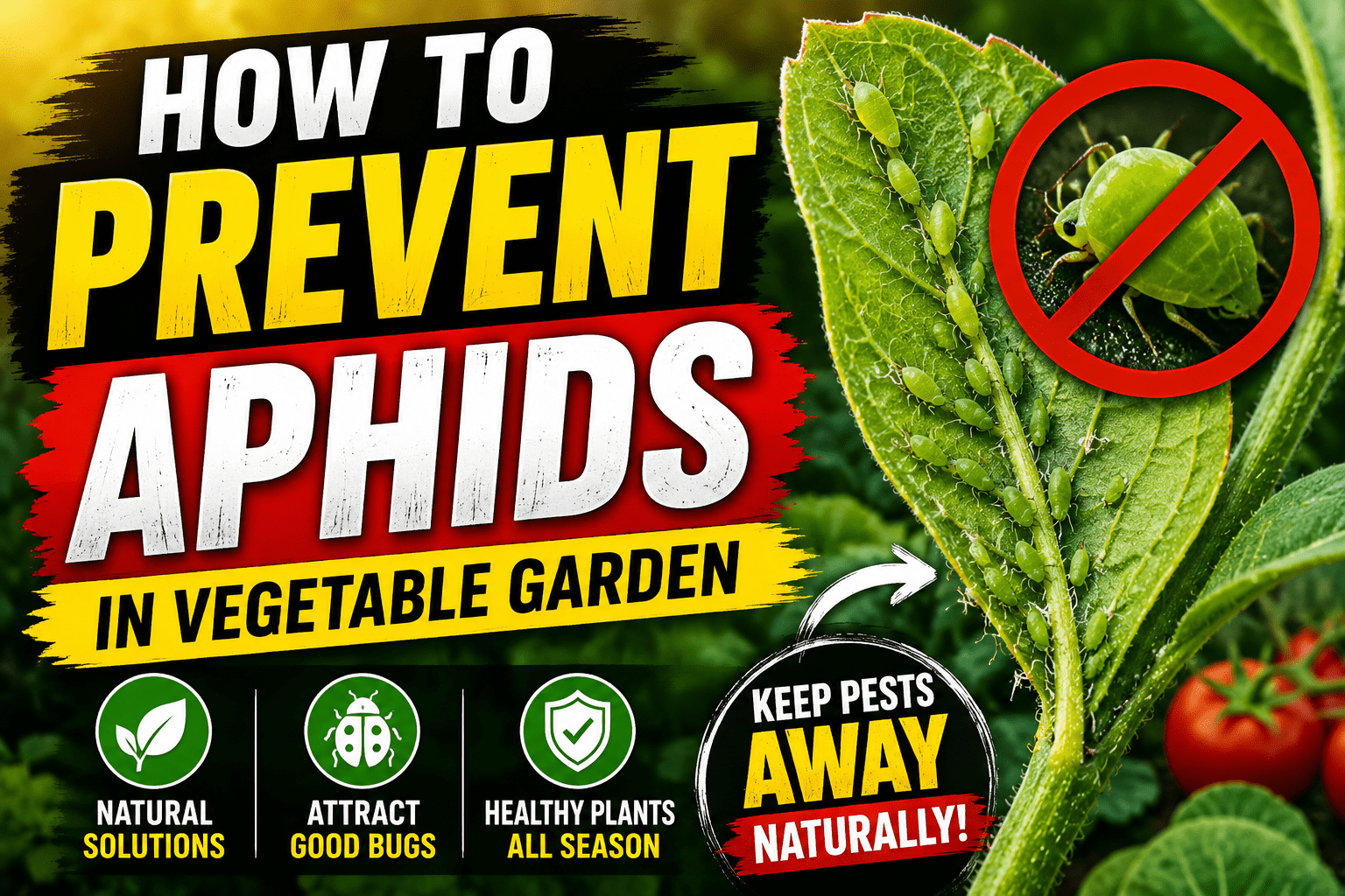 How to Prevent Aphids in Vegetable Garden